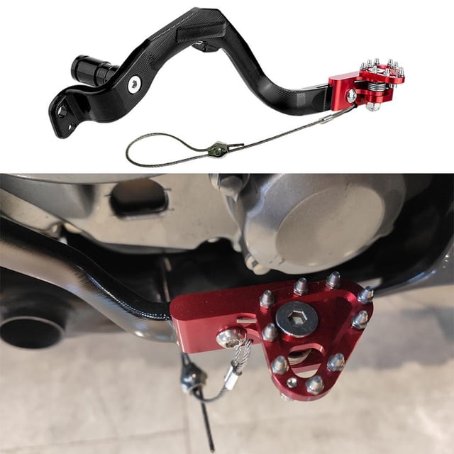 Xingzhi Rear Brake Foot Pedal Lever Motorcycle Part for Crf-300 Crf300L Black Red