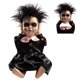 thumbnail image 1 of HollyHOME Halloween Decorations Creepy Animated Haunted Doll Prop with Moving Head Gift for Halloween Black, 1 of 5
