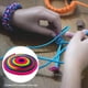 thumbnail image 2 of Cuerda de gimnasia de 3 metros Cuerda de gimnasia rítmica arcoíris Cuerda de competición de entrenamiento deportivo Cuerda trenzada de bricolaje Cuerda para saltar al aire libre para niños adultos, 2 of 12