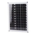 thumbnail image 2 of Controlador impermeable de 20 A para kit de panel solar monocristalino de 100 W para camping de 12 V/24 V, 2 of 8