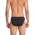 thumbnail image 4 of ylioge Mens Underwear Casual Mid Waisted Ribbed High-Cut Stretchy Solid Color Breathable Soft Basic Briefs, 4 of 8