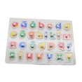 thumbnail image 1 of Vietnamese Letters Alphabet Puzzles Toys Board Wood Letter Blocks for Toddlers Lowercase Letter, 1 of 8