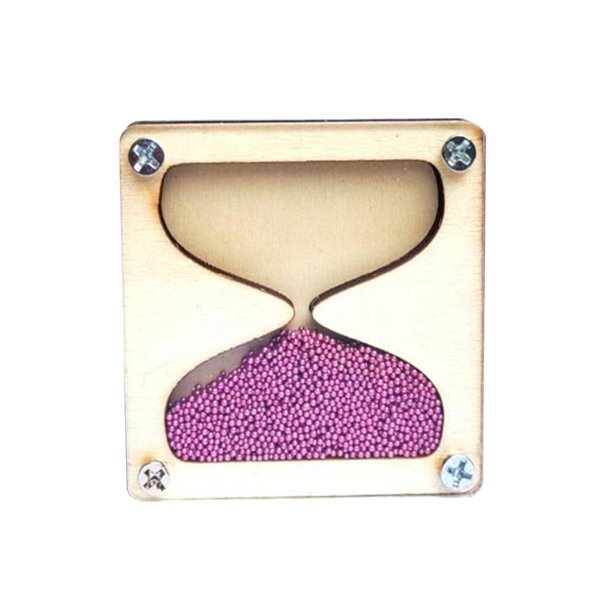 Reloj de arena de madera Montessori, Material de tablero ocupado, habilidades prácticas, accesorios de enseñanza Montessori para , recuerdo de Rosa oscuro Baoblaze tablero ocupado