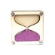 thumbnail image 1 of Reloj de arena de madera Montessori, Material de tablero ocupado, habilidades prácticas, accesorios de enseñanza Montessori para , recuerdo de Rosa oscuro Baoblaze tablero ocupado, 1 of 7