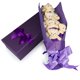 thumbnail image 1 of Ramo de 12 osos de peluche morados con tutús en caja de regalo - SCS Direct, 1 of 6
