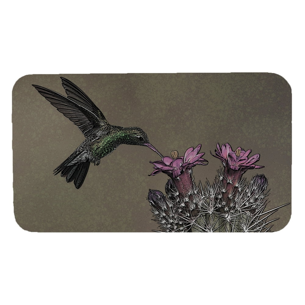 Hummingbird Cactus Screen Door Screen Saver Set Made In