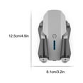 thumbnail image 4 of SDJMa Drones with Camera for Adults Foldable RC Quadcopter E88 Drone with 4K HD Double Camera Mini Drone for Kids Gifts, WiFi FPV Live Video, Altitude Hold, One Key Take Off/Landing, 3D Flip, 4 of 9