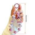 thumbnail image 3 of Cartoon Doll Colorful Beaded Phone Lanyard Chain Car Keychains Camera Backpack Phone Pendant Anti Lost Phone Rope, 3 of 8