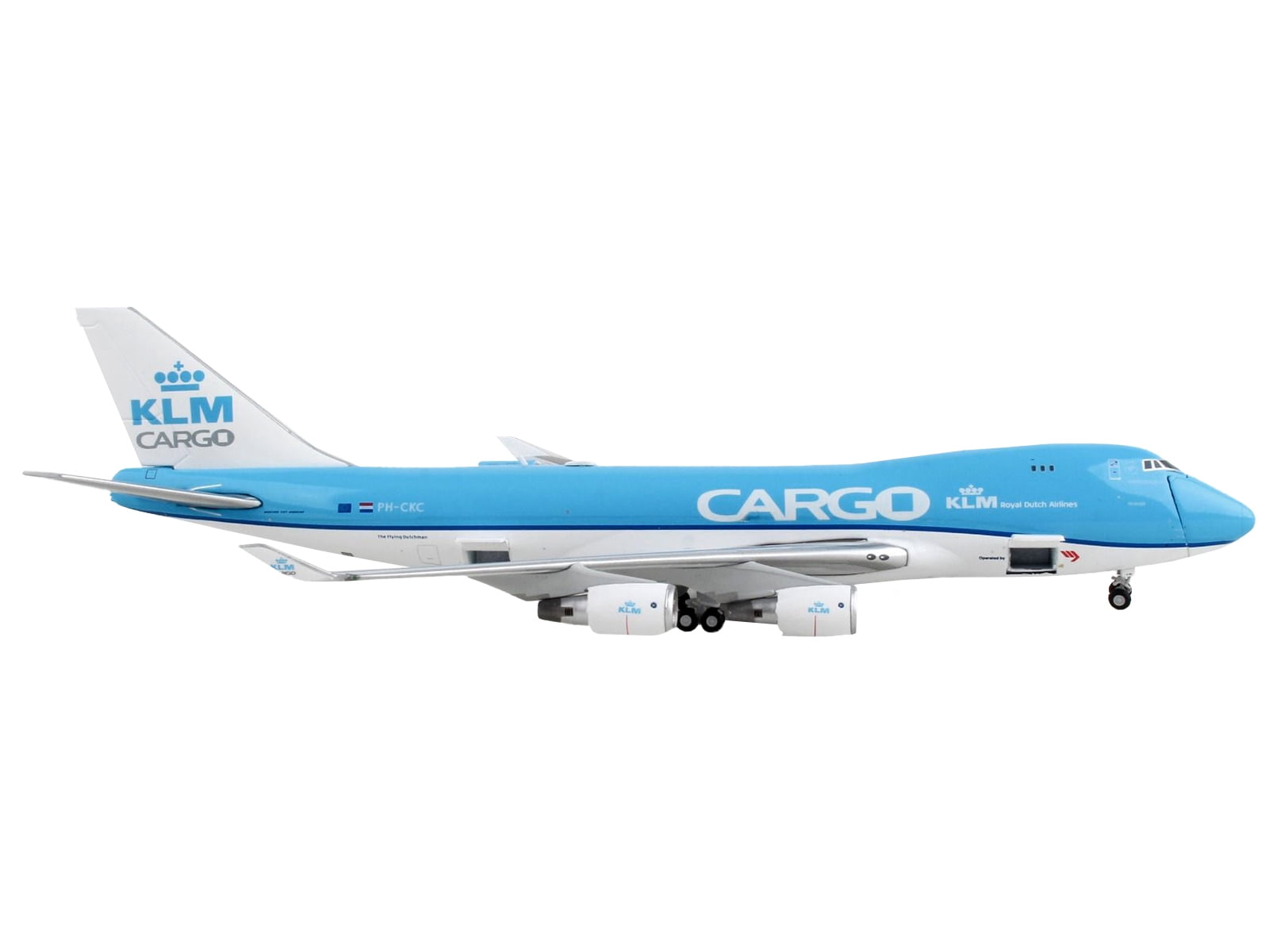 Gemini Jets GJ2077 1-400 Scale Interactive KLM Cargo Martinair 747-400ERF  Model Aircraft Toy