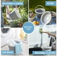 thumbnail image 5 of 5L Collapsible Bucket with Portable Folding Cover Fishing Car Wash Bucket Space Saving Bucket Kitchen Outdoor Camping Bucket, 5 of 5