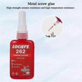 thumbnail image 4 of 50 ml de fijador de roscas 222 242 243 263 271 272 290 Pegamento para tornillos Agente fijador de roscas de curado rápido Pegamento adhesivo anaeróbico Anti-floje color02, 4 of 5