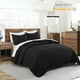 thumbnail image 4 of Juego de colcha HORIMOTE HOME, cama king size negra con nubes, 4 of 7