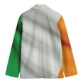 thumbnail image 2 of Irish Flag Print Men'S Blazer, Irish St. Patrick'S Day Fun Novelty Blazer, 2 of 4