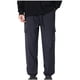 thumbnail image 1 of Pantalones largos para hombre, con cordón, bolsillos grandes, color liso, con movimiento, pantalones casuales altos, pantalones deportivos fáciles de atar en los pies, pantalones de poliéster para hom, 1 of 4