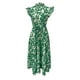 thumbnail image 3 of WILLBEST Vestidos Primavera Verano 2025 Vestido Informal Holgado Con Cuello En V Y Estampado Plisado Para Mujer, 3 of 3