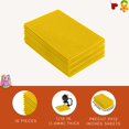 thumbnail image 3 of FabricLA Acrylic Felt Fabric Sheets for Crafts | Precut 9" X 12" Inch (20 cm X 30 cm) Felt Squares | Felt Fabric Sheets for DIY Crafts, Hobby, Costume, and Decoration | Yellow, 10 Pieces, 3 of 10