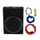 thumbnail image 1 of Amplificador de audio para automóvil de alta potencia de acero inoxidable de 8 pulgadas y 12 V, reproductor de música y altavoz, 1 of 10