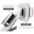 thumbnail image 5 of 2 paquetes de soporte para gafas de coche universal para visera de coche, soporte para gafas de sol, clip de cuero para colgar gafas y soporte para gafas con clip para tarjeta de entradas (beige) TUNC Sencillez, 5 of 5