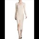 thumbnail image 3 of Vestido Tipo Suéter con Cuello en V, Abertura Frontal y Botones Acanalados para Mujer Crema XL, 3 of 7