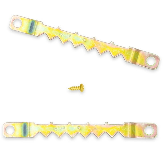 Sawtooth Picture Hangers, 2-5/8'' Wide overall, 3 pack