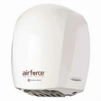 WORLD DRYER J4-974A3 Hand Dryer,208-240V,Aluminum,White