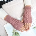 thumbnail image 1 of Manga de brazo de medio dedo de bambú corta y cálida para hombre y mujer, para ciclismo al aire libre, otoño e invierno, 1 of 6