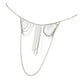thumbnail image 5 of Cadena para el cuerpo de las mujeres Joyería para el cuerpo Cadena para el hombro Accesorios para bikini para fiestas, y Plata, 5 of 9
