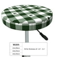 Bar Stool Covers, 1214 Inch Bar Stool Covers round, Green White