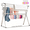 63'' Triple-Bar Reinforced, variant on Clothes Drying Rack 63" And 79" Two Types, Retractable Length And Folding Outdoor Indoor Use Durable Metal Drying Rack, Drying Rack Clothing Collapsible, Foldable Laundry Drying Rack