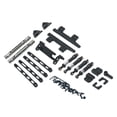 thumbnail image 3 of Almencla RC Car Upgrade Spare Kits RC Upgrade RC Car Pull Rod Replace Sturdy Metal RC Accessories for 1/12 MN82 LC79 RC Crawler RC Car black, 3 of 8
