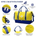 thumbnail image 5 of Gynky Travel Duffle Bag Weekender Bags for Women with Shoe Compartment Carry on Overnight Bag Gym Duffel Bag with Wet Pocket Hospital Bags for Labor and Delivery, 5 of 8