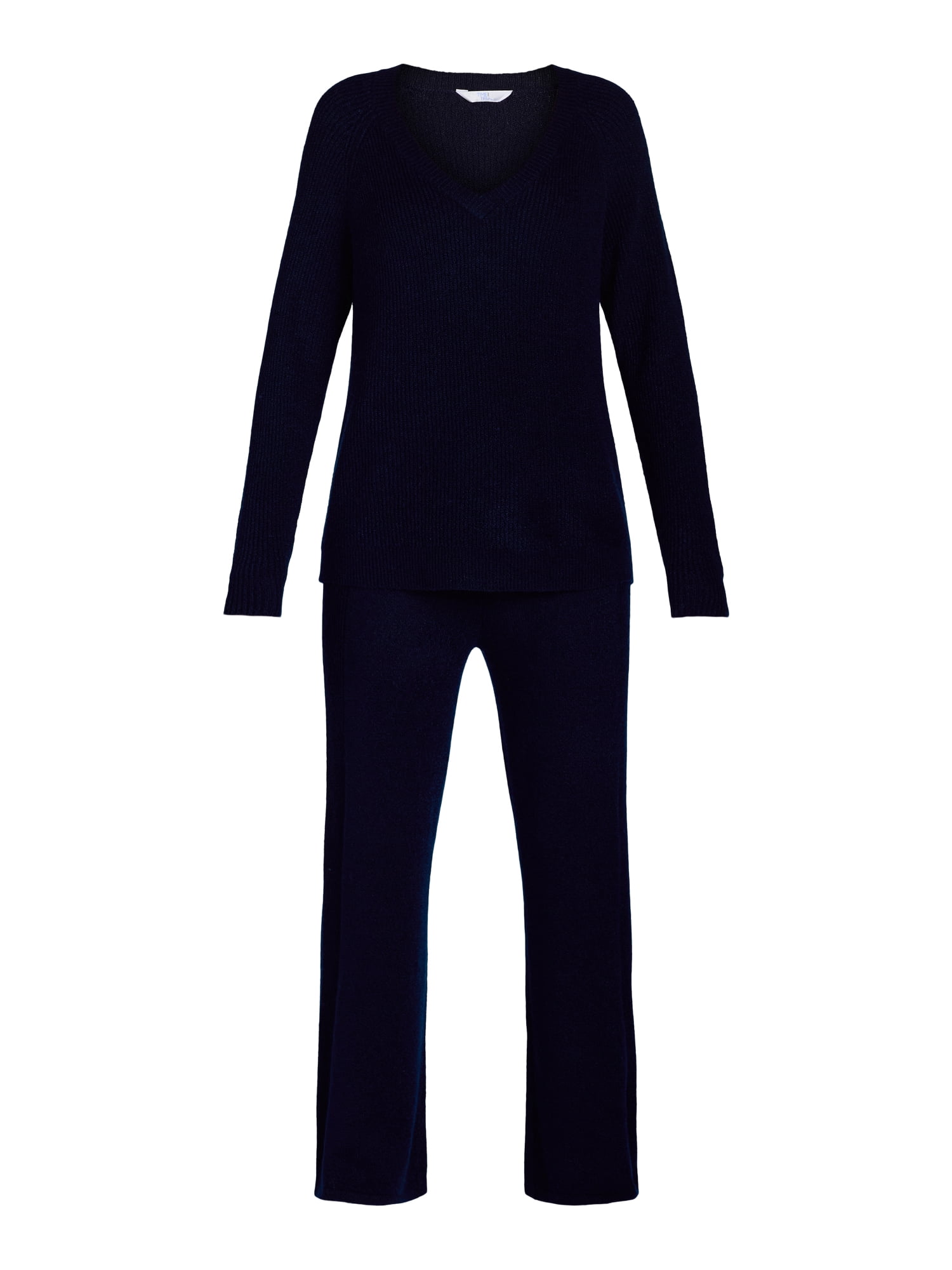 Time and Tru Woman's Long Sleeve Sweater and Pants Set, 2-Piece, Sizes  XS-XXXL - Walmart.com