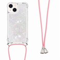 thumbnail image 1 of Funda FOXDOCK para iPhone 14 Plus con Cuerda Ajustable, Brillo Líquido, Protección Antigolpes y Lente – Ideal para Regalo, 1 of 6