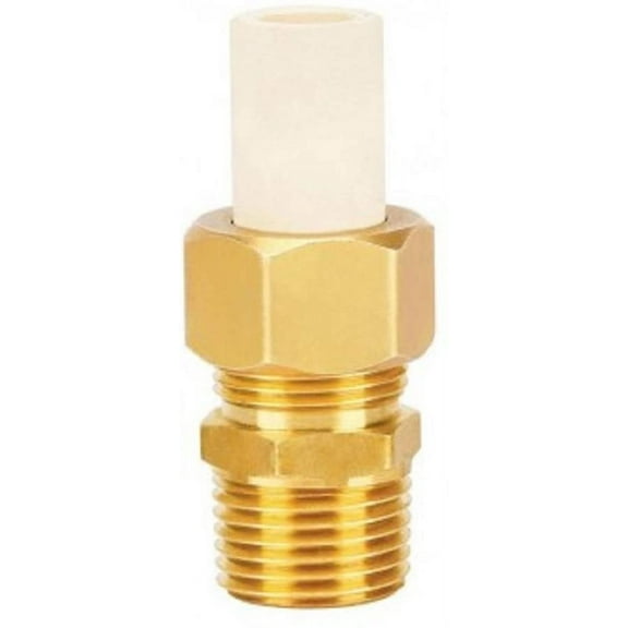 Homewerks Schedule 40 3/4 in. Compression x 3/4 in. Dia. MPT CPVC Adapter Coupling