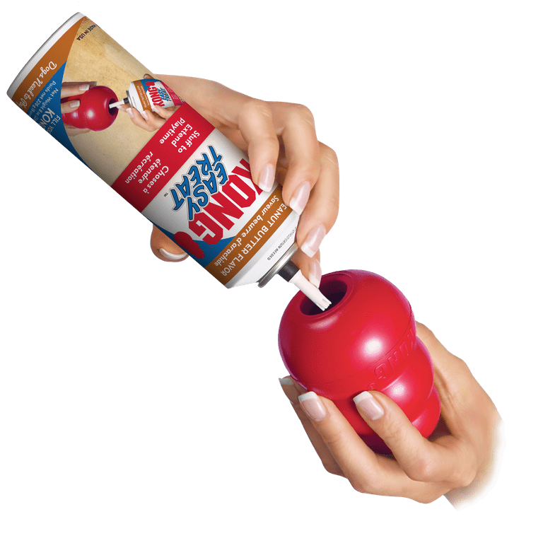 Kong Large Breed Peanut Butter Snacks, Dog Toy Stuffing Treat 11oz