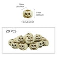 thumbnail image 3 of 20 Pcs Mini Pumpkin Figurines for Halloween Decor, Resin Miniature Pumpkins Crafts with Grimace Designs for Fall Tabletop Desk Party Favors and Fairy Garden Accessories, 3 of 9