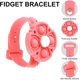 thumbnail image 4 of Pop Bubble Fidget Wristband Toys, antiestrés y antiansiedad de silicona (1 pieza, rojo) JAMW Sencillez, 4 of 5