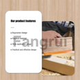 thumbnail image 3 of For 8 Inch Silk Screen Printing Squeegee Single 70 Durometer Tools, 3 of 5