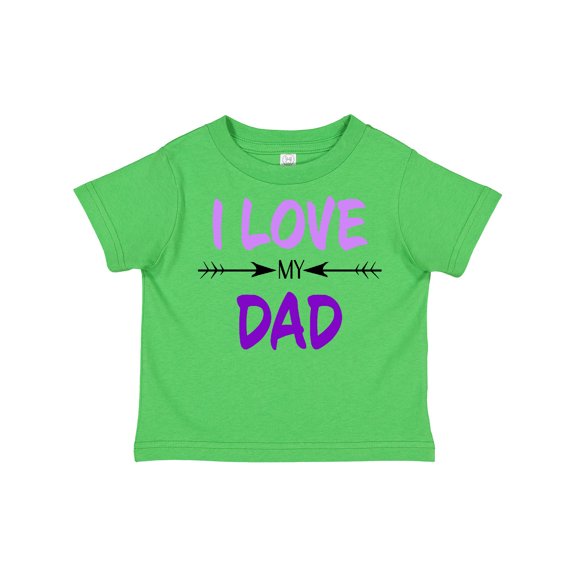 Inktastic I Love My Dad Fathers Day Boys or Girls Toddler T-Shirt