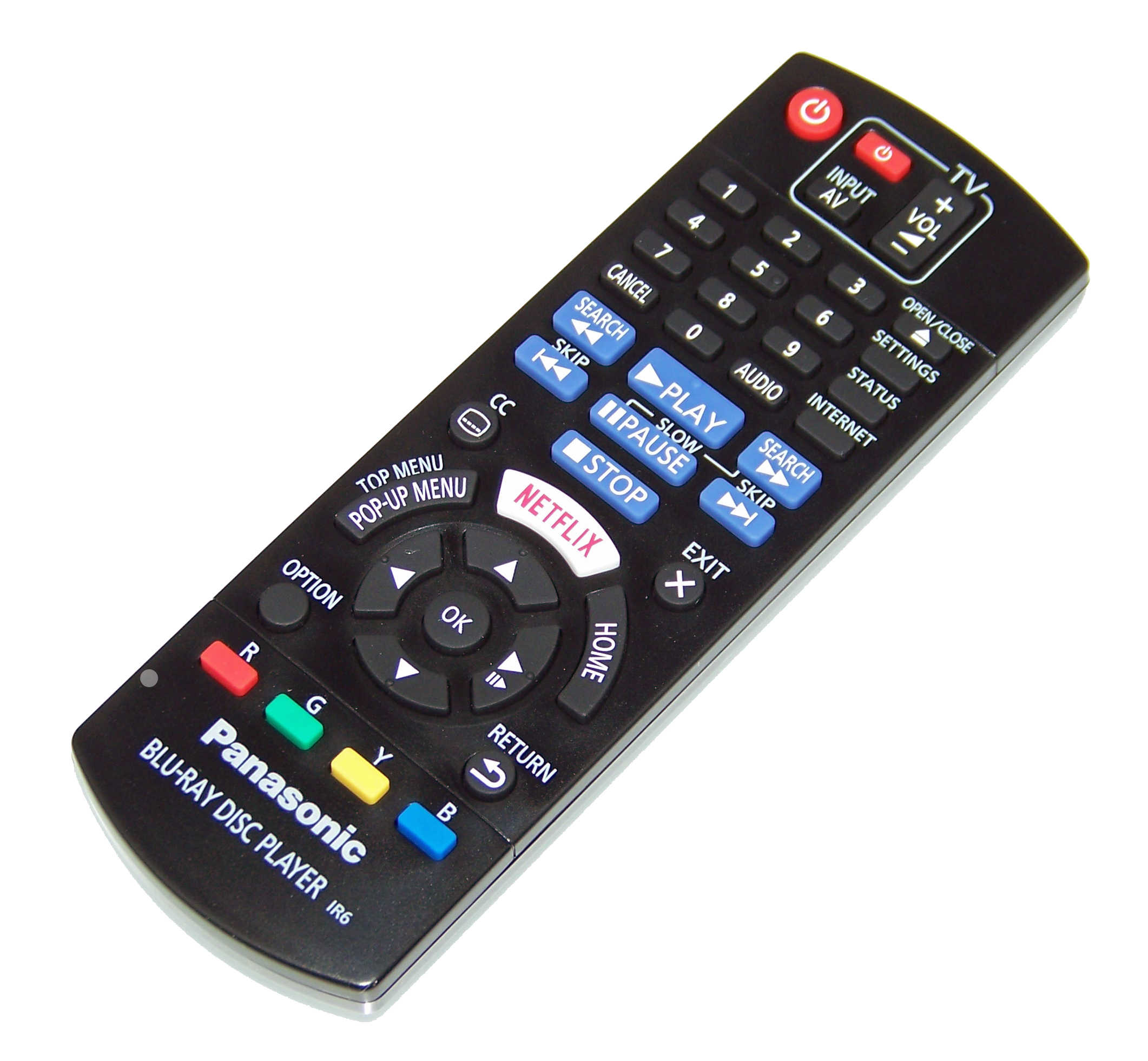 OEM Panasonic Remote Control Originally Shipped With DMPBD903, DMP