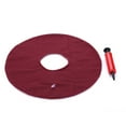 thumbnail image 3 of Yibooy Tailbone Pain Relief Donut Seat Cushion for Hemorrhoids Pressure Sores (Red), 3 of 7