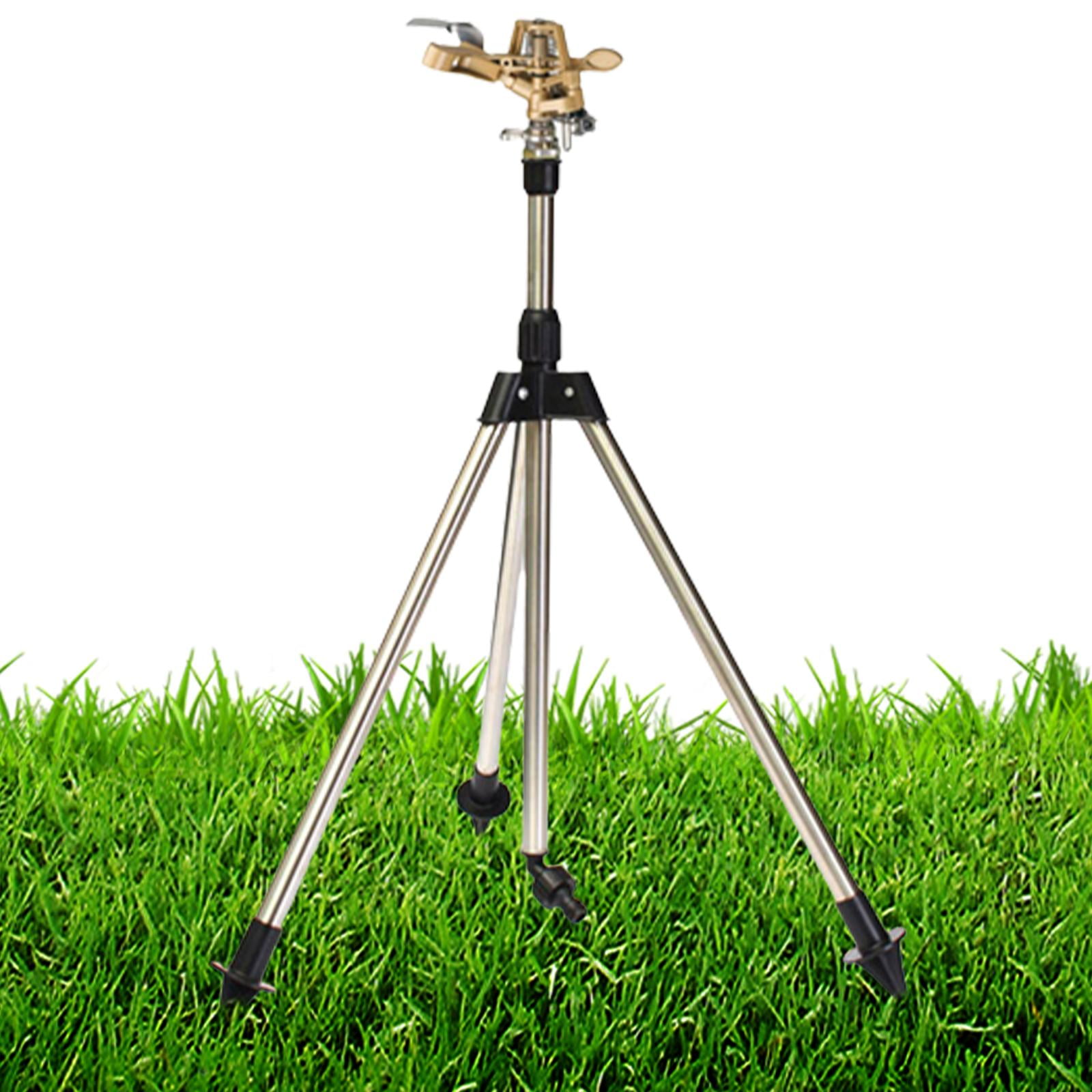 Tripod Sprinkler Large Area Coverage Lawn Sprinkler for Garden Yard Backyard Style A