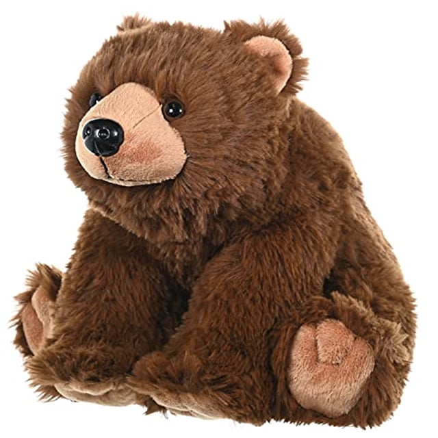 Wild Republic Brown Bear Plush, Animal relleno, peluche, regalos para niños, Cuddlekins 12 I Wild Republic WILD REPUBLIC