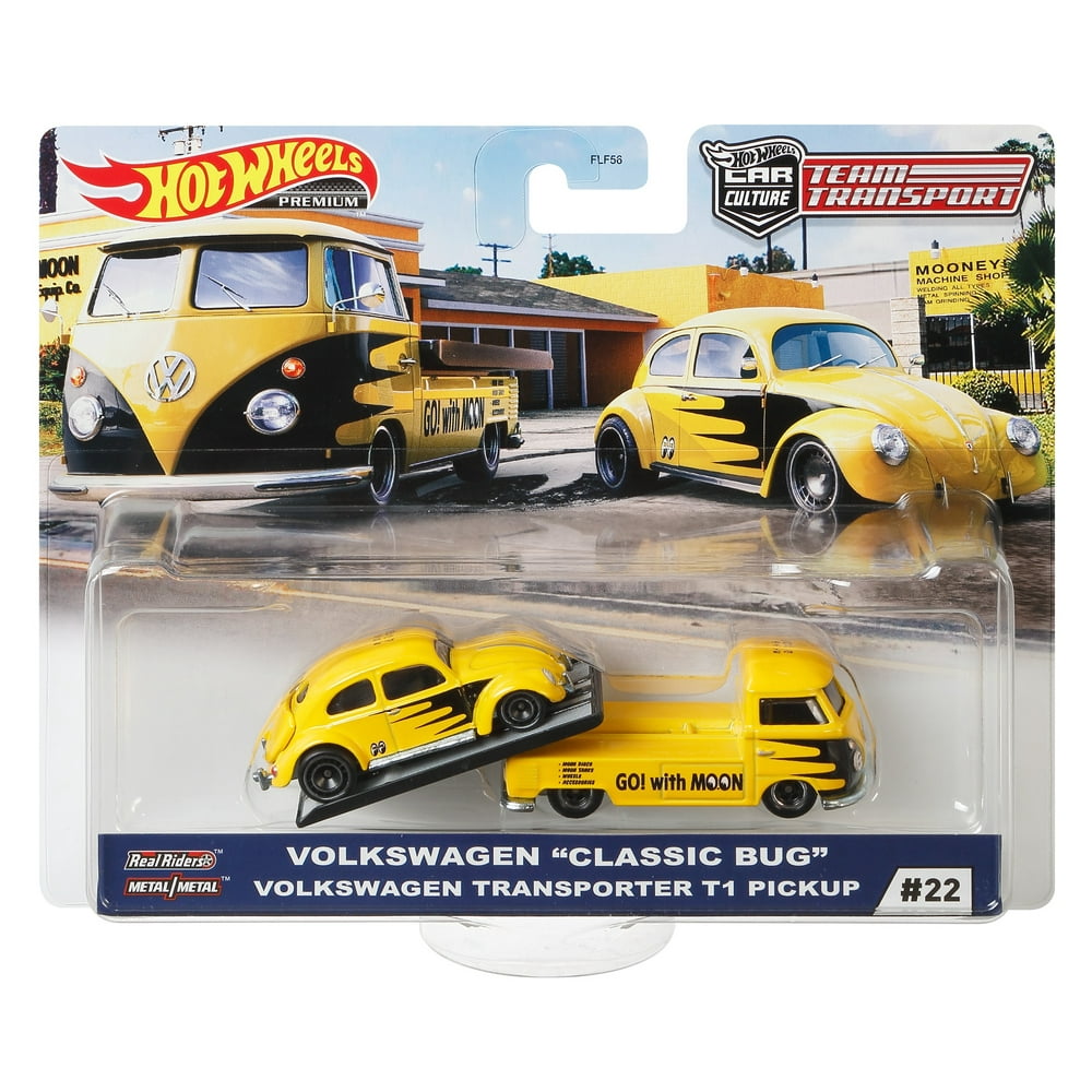 Hot Wheels Volkswagen "Classic Bug & Volkswagen Transporter T1 Pickup 1
