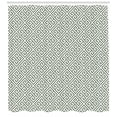 thumbnail image 3 of Ambesonne Greek Shower Curtain, Geometric Sage Green Themed, 69"Wx84"L, Sage Green and White, 3 of 3