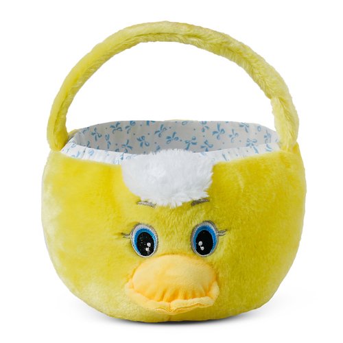 PLUSH DUCK EASTER BASKET