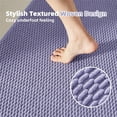thumbnail image 3 of Small Bathroom Rugs, Non Slip Washable Bath Rugs Super Absorbent Bathroom Rug Thin Quick Dry Low Pile Bath Mats, Lavender 12"x12", 3 of 9