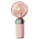 thumbnail image 2 of XWSHYW Admirador Ventilador Digital, Recargable Usb, 5 Velocidades, Pequeños, Puertos y Mano, 2 of 6