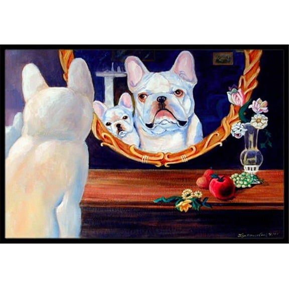 18 x 27 in. French Bulldog Indoor Outdoor Mat