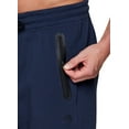 thumbnail image 2 of RBX Active Men's Fleece Joggers with Bonded Zipper Pockets, 2 of 4